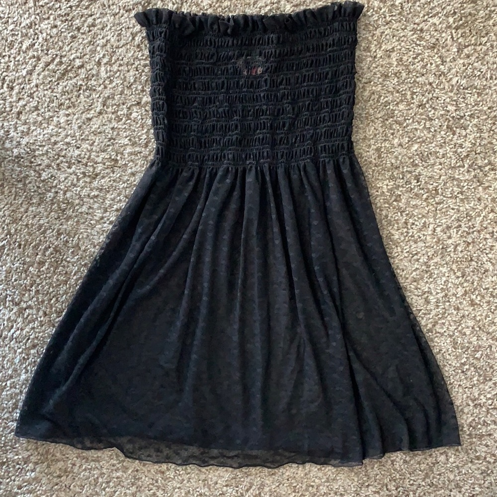 B swim lace heart tube top swim coverup- 1 size